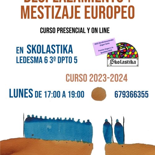 LITERATURA DEL DESPLAZAMIENTO y MESTIZAJE EUROPEO 2023-2024