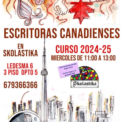 Escritoras Canadienses - Curso 2024/2025