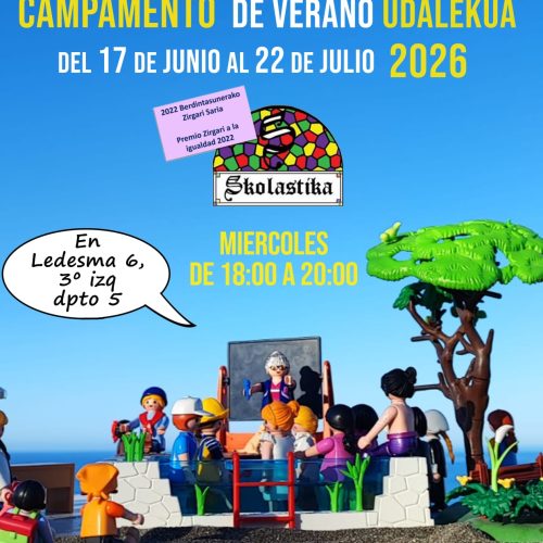 Campamento de Verano SKOLASTIKA 2026- Udalekua